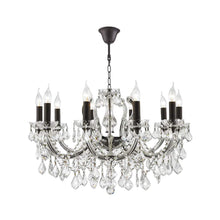 Load image into Gallery viewer, Maria Theresa Crystal Chandelier Grande 10 Light - RUSTIC
