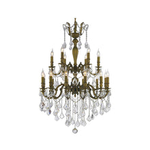 Load image into Gallery viewer, AMERICANA 18 Light Crystal Chandelier - Antique Bronze Style
