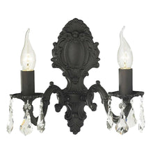 Load image into Gallery viewer, Double Arm Californian Wall Sconce - Dark Bronze
