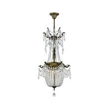 Load image into Gallery viewer, Regency Basket Chandelier - Antique Bronze Style - W:46cm H:96cm
