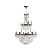 Load image into Gallery viewer, Regency Basket Chandelier Double Layer -  Large - Antique Bronze Style - W:140cm
