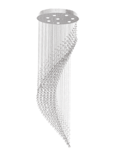 Load image into Gallery viewer, Contemporary Wave LED Chandelier - W:60cm H:190cm
