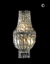 Load image into Gallery viewer, French Basket Wall Sconce Light - Antique Bronze - W:20cm - Designer Chandelier 
