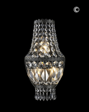 Load image into Gallery viewer, French Basket Wall Sconce Light - Antique SILVER - W:20cm - Designer Chandelier 
