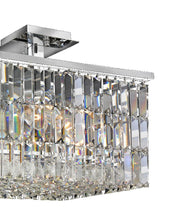 Load image into Gallery viewer, Modena Semi Flush Crystal Pendant - Square W:40 H:40
