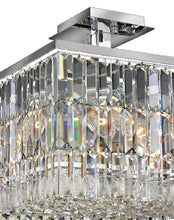 Load image into Gallery viewer, Modena Semi Flush Crystal Pendant - Square W:40 H:40
