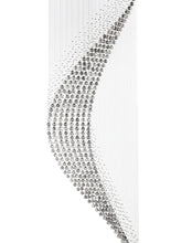 Load image into Gallery viewer, Contemporary Wave LED Chandelier - SMOKE - W:80cm H:260cm
