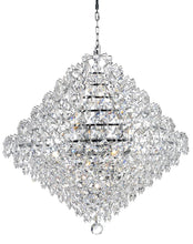 Load image into Gallery viewer, NewYork - Diamond Edge Crystal Pendant Light - 60cm

