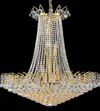 Load image into Gallery viewer, Cascading Empress Chandelier - 16 Light - Gold - W:75cm
