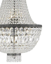 Load image into Gallery viewer, French Basket Chandelier - Antique SILVER - 8 Light
