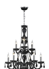 Load image into Gallery viewer, Jet Black Bohemian Chandelier - 21 ARM
