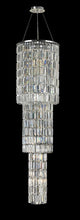 Load image into Gallery viewer, Modena Entrance Crystal Pendant Light - 3 Tier Round - W:40cm H:160cm - Designer Chandelier 
