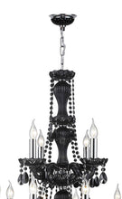 Load image into Gallery viewer, Jet Black Bohemian Chandelier - 12 ARM
