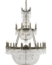 Load image into Gallery viewer, Regency Basket Chandelier Double Layer - Large - Antique Bronze Style - W:140cm
