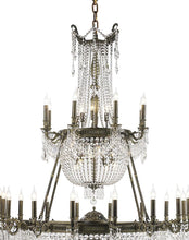 Load image into Gallery viewer, Regency Basket Chandelier Double Layer - Large - Antique Bronze Style - W:140cm
