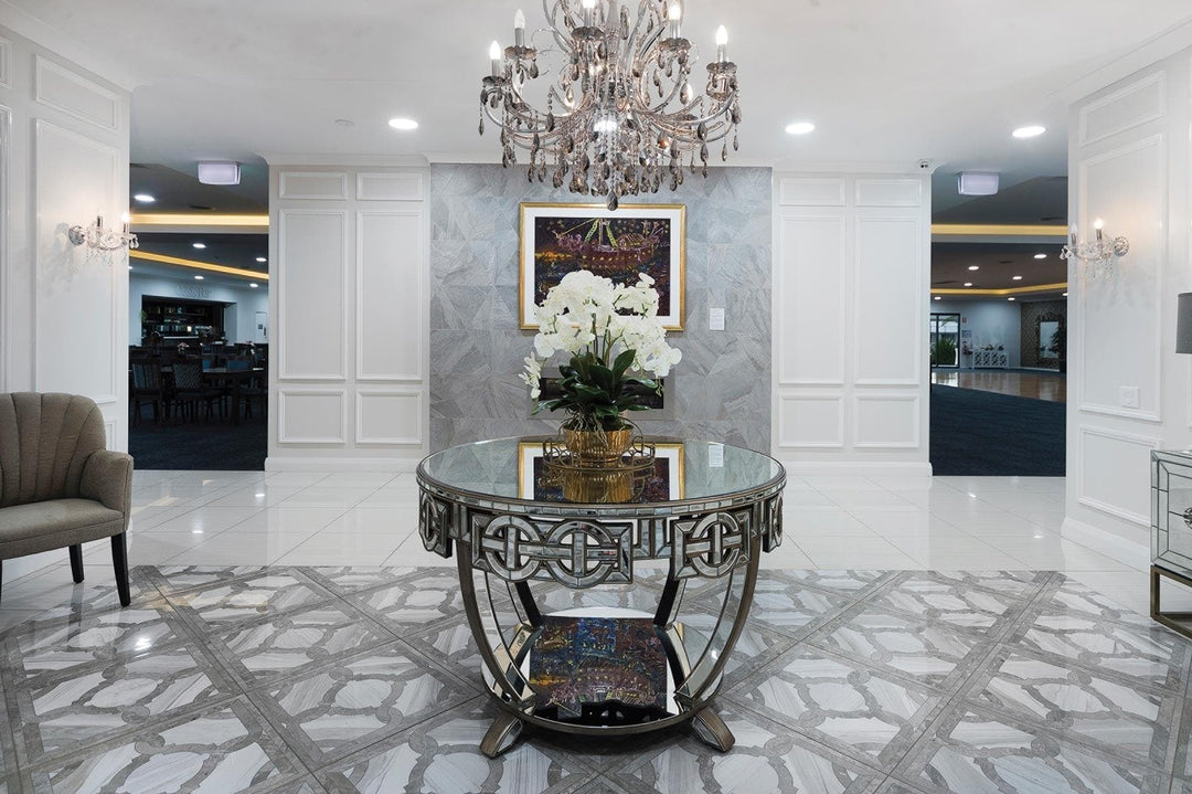 NewYork Princess 10 Arm Chandelier - SMOKE - W:90 - Designer Chandelier 