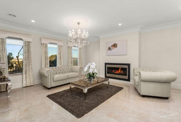 Elise 10 Arm Contemporary Chandelier in Chrome