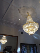 Load image into Gallery viewer, Empress Crystal Basket Chandelier - GOLD - 28 Lights
