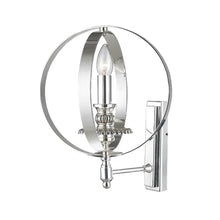 Load image into Gallery viewer, Hampton Orb - Wall Sconce - Silver Plated
