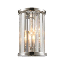 Load image into Gallery viewer, NewYork Oasis Wall Sconce - Clear - Height 22cm
