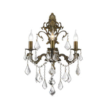 Load image into Gallery viewer, AMERICANA 3 Light Wall Sconce - Antique Bronze Style
