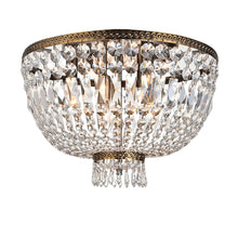 Load image into Gallery viewer, French Basket - Flush Mount Chandelier - Antique Bronze - W:50cm
