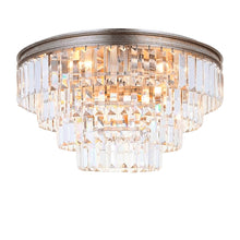 Load image into Gallery viewer, Jordan Collection - Flush Mount Chandelier - 50cm - Champagne
