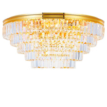 Load image into Gallery viewer, Jordan Collection - Flush Mount Chandelier - 70cm - Gold Plated
