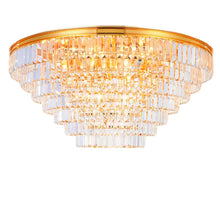 Load image into Gallery viewer, Jordan Collection - Flush Mount Chandelier - 90cm - Gold Plated
