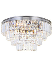 Load image into Gallery viewer, Jordan Collection - Flush Mount Chandelier - 50cm - Nickel Plated
