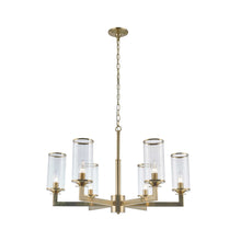 Load image into Gallery viewer, Provincial Collection - 6 Light Chandelier - Brass
