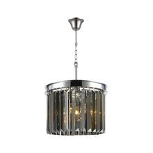 Load image into Gallery viewer, NewYork Oasis Open Ring Chandelier- Smoke Finish - W:30cm
