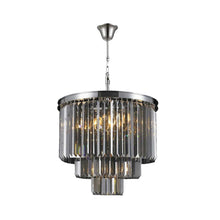 Load image into Gallery viewer, NewYork Oasis Chandelier- 3 Layer - Smoke Finish - W:50cm
