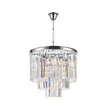 Load image into Gallery viewer, NewYork Oasis Chandelier- 3 Layer - Clear Finish - W:50cm
