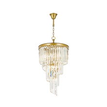Load image into Gallery viewer, NewYork Oasis Spiral Chandelier - Antique Gold - Width: 40cm
