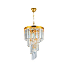 Load image into Gallery viewer, NewYork Oasis Spiral Chandelier - Gold - Width: 40cm
