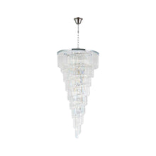 Load image into Gallery viewer, NewYork Oasis Spiral Chandelier - Chrome - Width: 90cm
