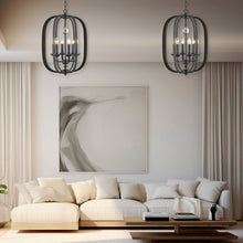 Load image into Gallery viewer, NewYork Luxe - 6 Light - Dark Bronze
