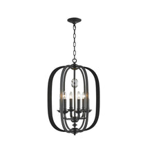 Load image into Gallery viewer, NewYork Luxe - 6 Light - Dark Bronze
