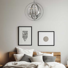 Load image into Gallery viewer, Hampton Orb - 4 Light - Silver Plated
