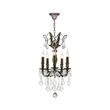 Load image into Gallery viewer, AMERICANA 5 Light Chandelier - Antique Bronze Style
