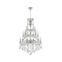 Load image into Gallery viewer, AMERICANA 25 Light Crystal Chandelier - Silver Plated
