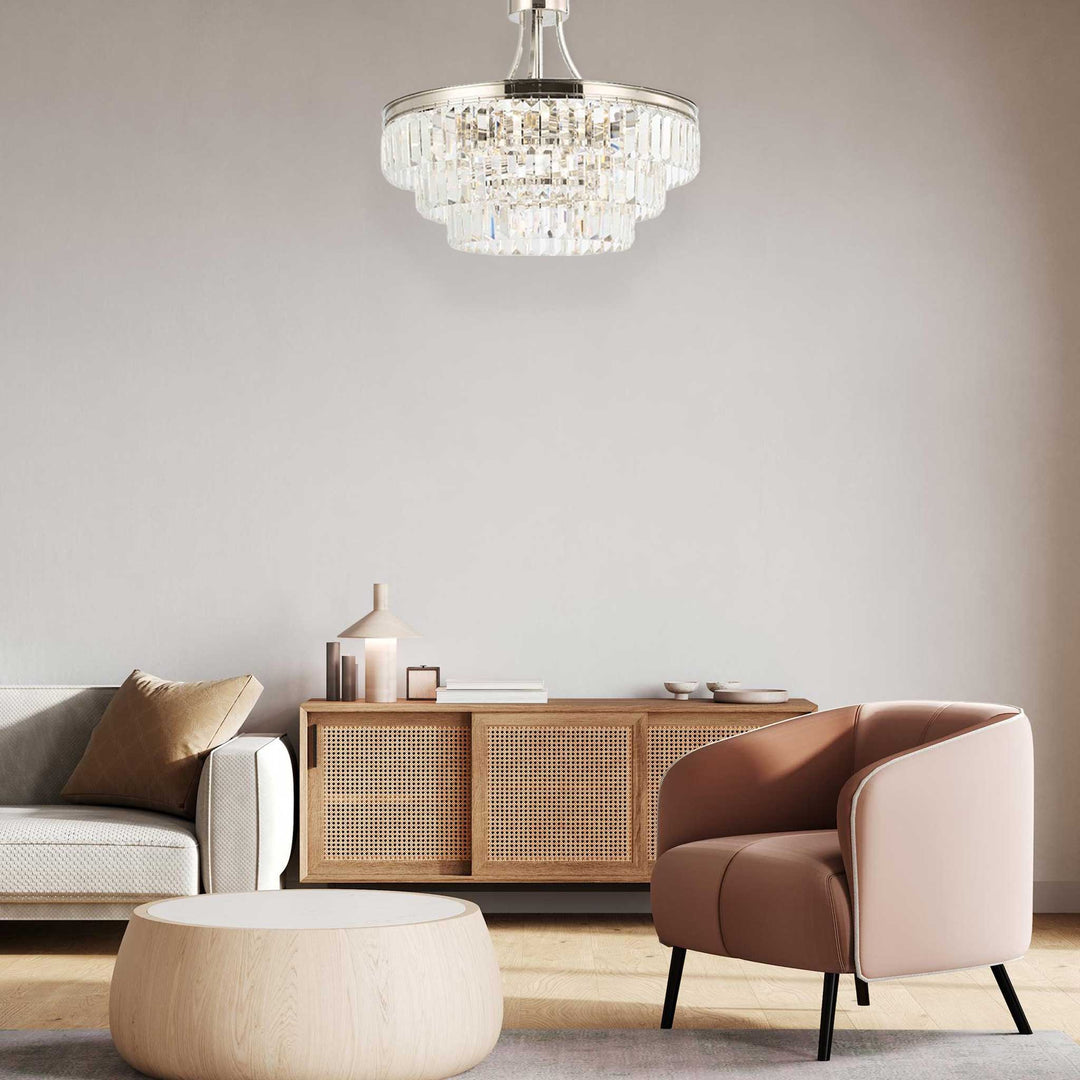 Jordan Collection - 50cm - Polished Nickel