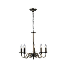 Load image into Gallery viewer, Eden 5 Light Chandelier - Antique Bronze
