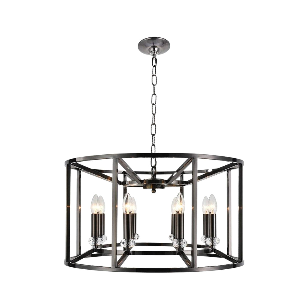 NewYork Alfa - 8 Light - Round - Bronze Plated