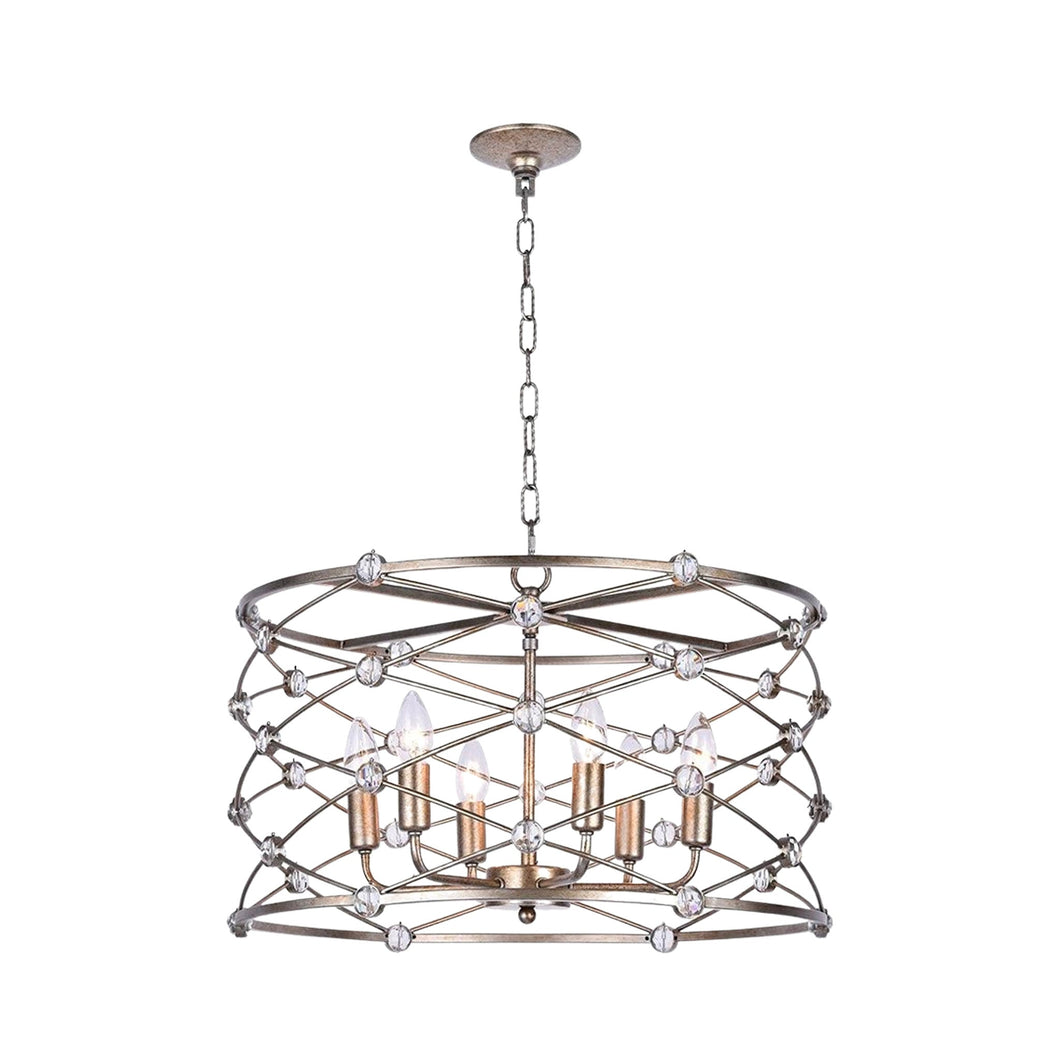 Eliza Collection - Round Pendant- Width: 55 cm