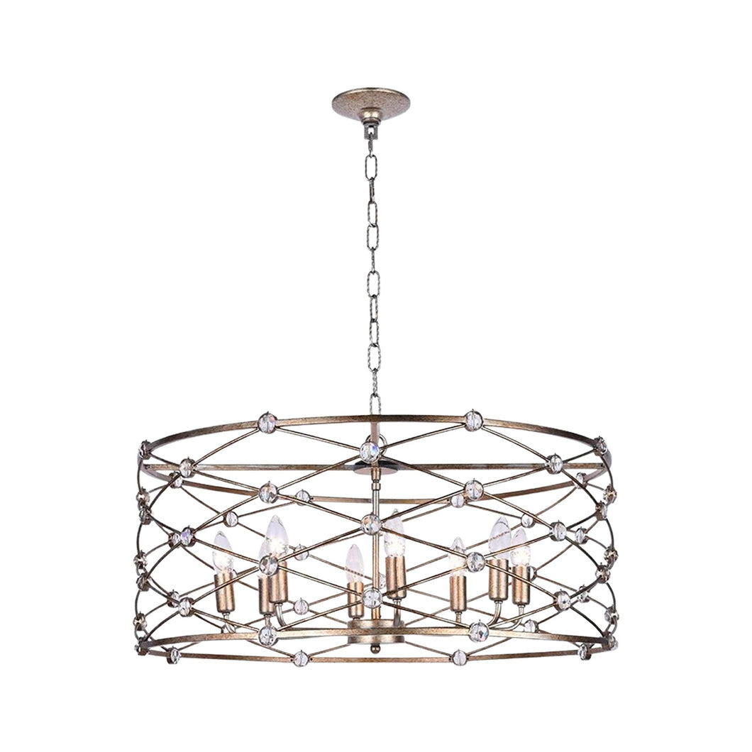 Eliza Collection - Round Pendant- Width: 75 cm