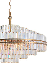 Load image into Gallery viewer, Ashton Collection - 100cm Chandelier - Antique Gold
