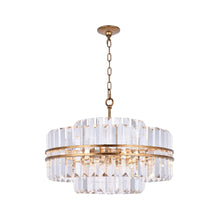 Load image into Gallery viewer, Ashton Collection - 55cm Chandelier - Antique Gold Finish

