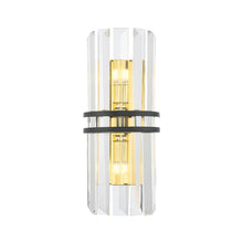 Load image into Gallery viewer, Ashton Collection - Wall Sconce - Black and Gold Plated
